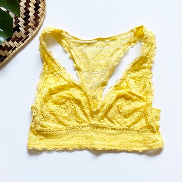 Victoria's Secret Other - VS Yellow Lace Bralette